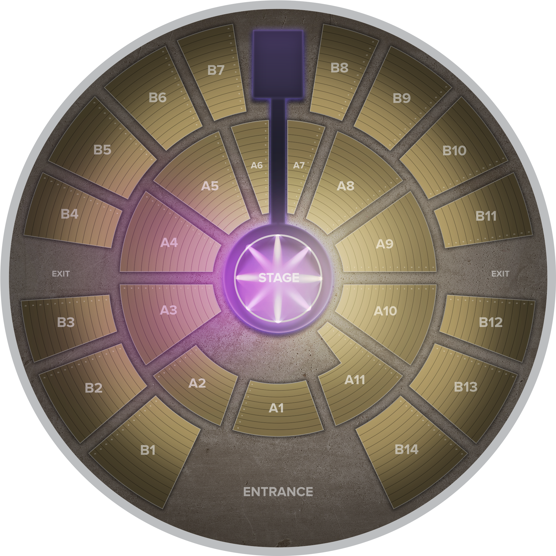 $111$238$290 - Celebrity Theatre (2560x1936), Png Download