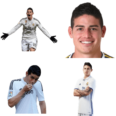 James Rodríguez (400x400), Png Download