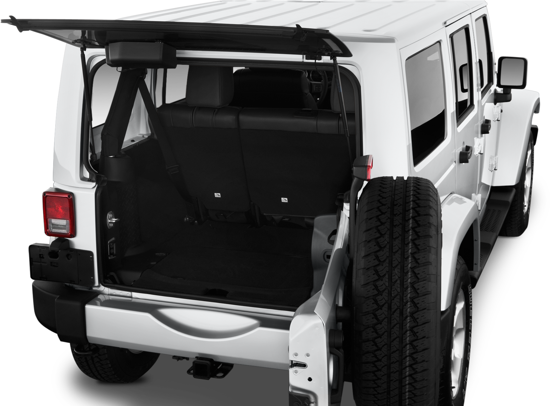 56 Lakhs Onwords - Jeep Wrangler Sahara Trunk Space (2048x1360), Png Download