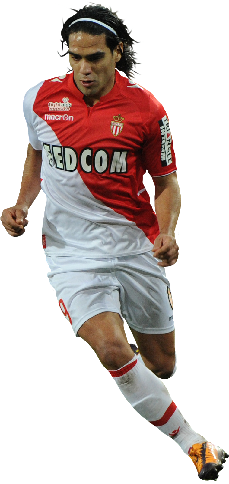 Radamel Falcao Render - Radamel Falcao 2017 Png (795x1600), Png Download