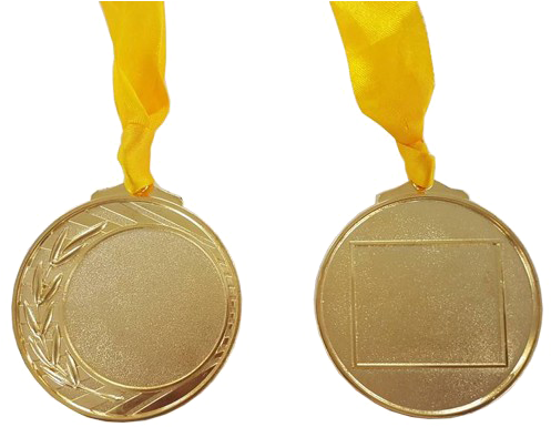 Gold Medal Png Transparent Image - Medal (500x500), Png Download