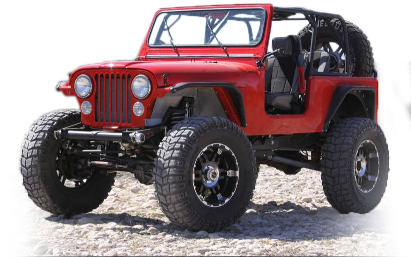 The True Classics - Jeep Cj Metalcloak Fender (896x525), Png Download