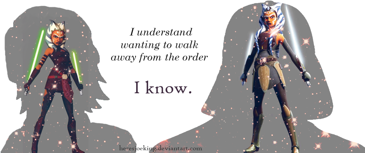 “ahsoka Tano Returns, But Anakin Has Gone - Understand More Than You Could Possibly Ever Know (1280x548), Png Download