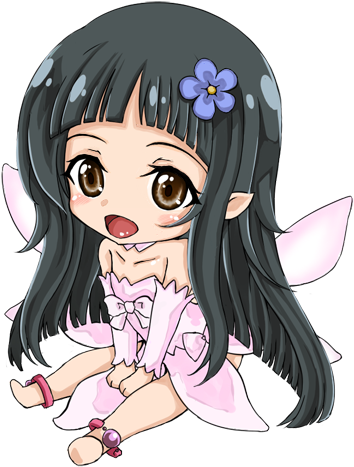 Png Free Transparent Chibi Sword Art Online - Sword Art Online Yui Chibi (459x600), Png Download