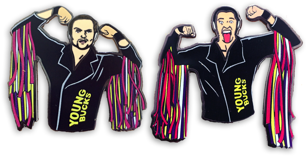 Young Bucks Superkick Png (1023x659), Png Download
