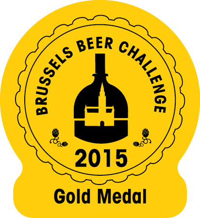 Bbc2015 Gold Medal - Beer (412x449), Png Download