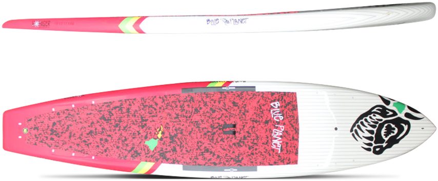 Blue - Surfboard (887x500), Png Download
