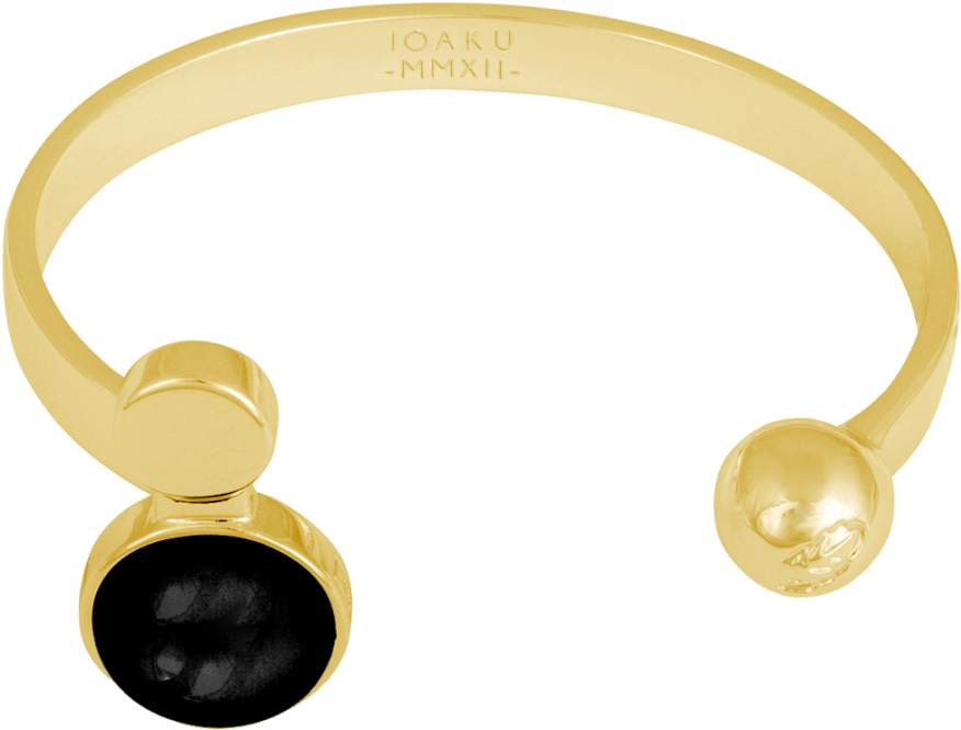 Berry Splash Studs - Gold (900x792), Png Download