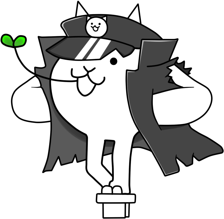 Angry Delinquent Cat-the Battle Cats By Aauroz On Deviantart - Cat (833x804), Png Download
