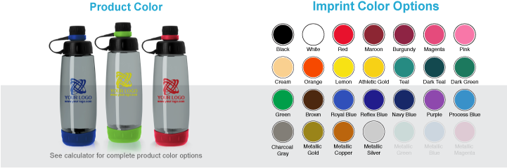 Voyager Bottle With Color Accent - Promotional Merchandise (720x260), Png Download