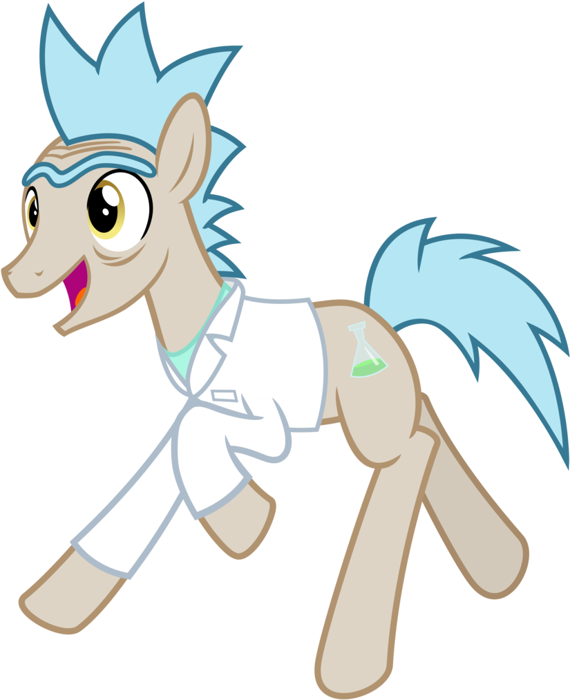Cheezedoodle96, Clothes, Earth Pony, Grannies Gone - Pony Rick (1024x1024), Png Download
