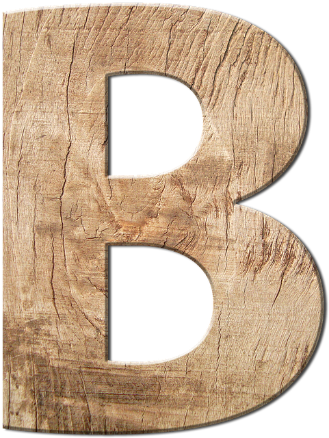 Letters, Abc, Wood, Grain, Education, Gold, Golden - Book (960x720), Png Download