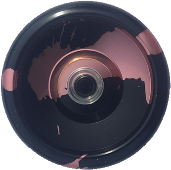 Image Of Starfire Rose Gold With Black Splash With - Nestor Elementary (378x386), Png Download