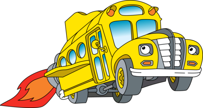 Just Take A Look At The Magic School Bus And Tell Me - Magic School Bus Png (700x374), Png Download