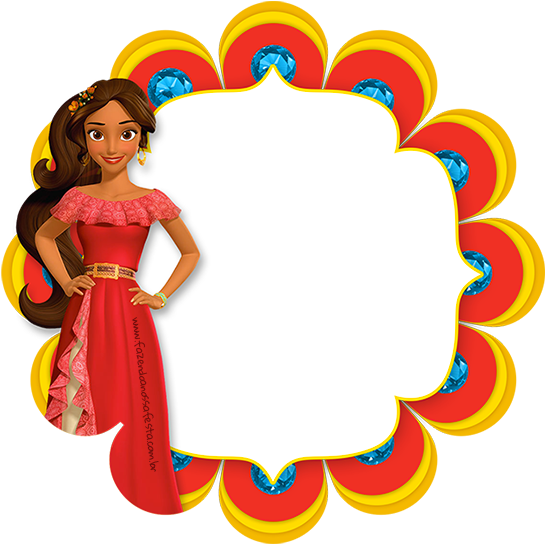 Http - //fazendoanossafesta - Com - Br/2016/12/elena- - Elena Of Avalor Invitations (930x617), Png Download