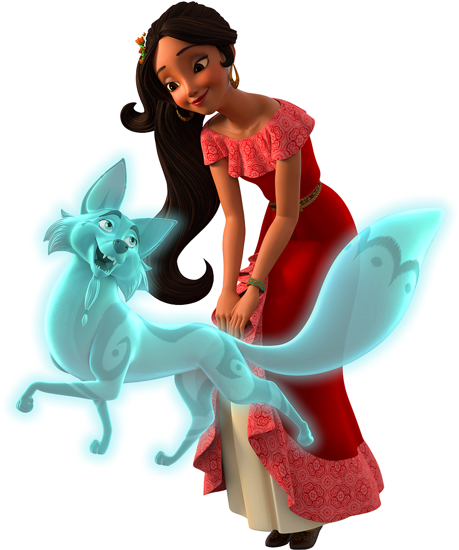 Elena And Zuzo - Zuzo Elena Of Avalor (1064x1156), Png Download