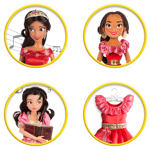 Returning To The Magical World Of Sofia The First, - Elena De Avalor Disney Png (504x503), Png Download