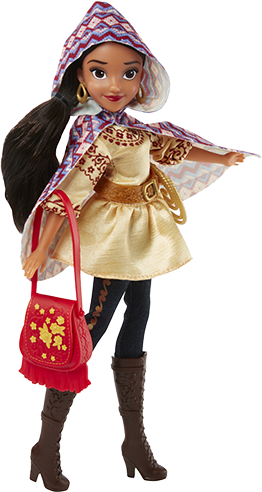 Elena Av Avalor Eventyrprinsessedukke, , Large - Disney Elena Of Avalor Adventure Princess Doll (262x492), Png Download