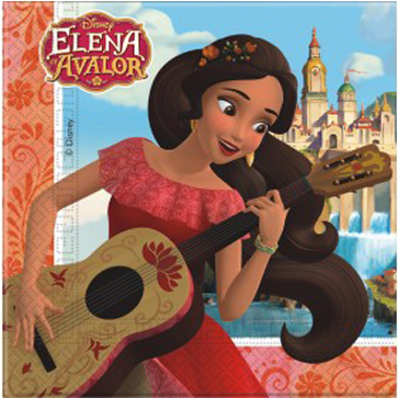 Elena Of Avalor Paper Party Napkins (pack (500x500), Png Download