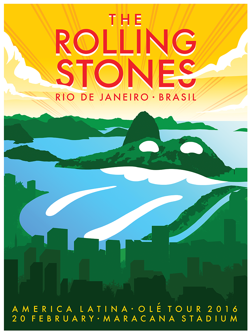 Never Miss A Moment - Rolling Stones Poster Ole Tour (1100x1100), Png Download