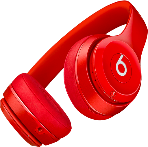 Apple Beats By Dr - Beats Red (1000x700), Png Download