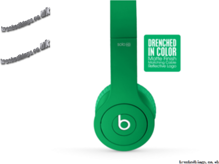 Matte Green On Ear Headphones - Beats By Dr. Dre Solo Over-ear Headphones - Monochrome (800x560), Png Download