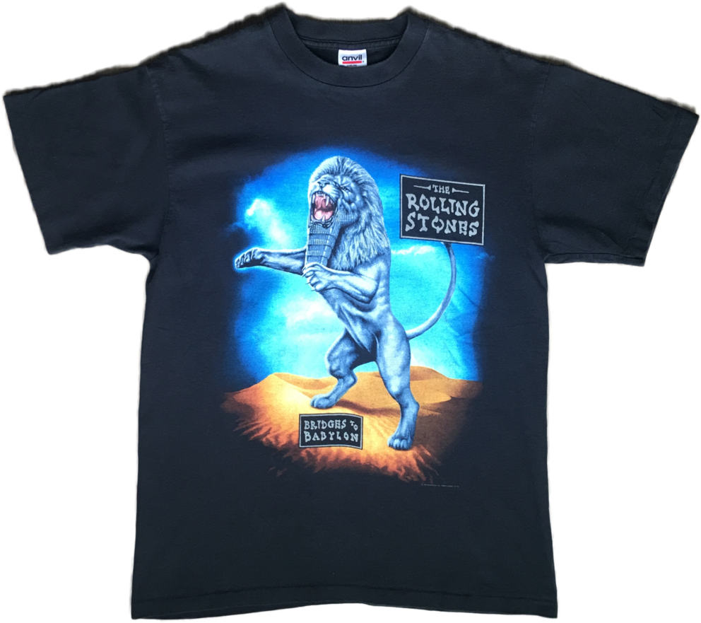 1997 Rolling Stones 'bridges To Babylon' World Tour (1000x884), Png Download