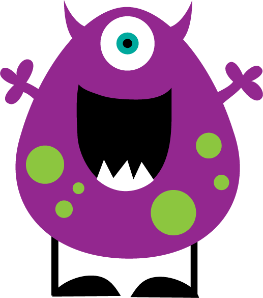 The Eagle S Nest Doing The Monster Math - Monsters Clipart (517x585), Png Download