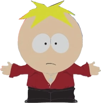 What What In The Butt Butters - Butters Stotch (438x450), Png Download