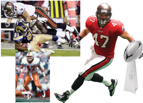 One Of The Greatest Buccaneer Players Ever & A Vocal - Tampa Bay Buccaneers Players Png (463x334), Png Download