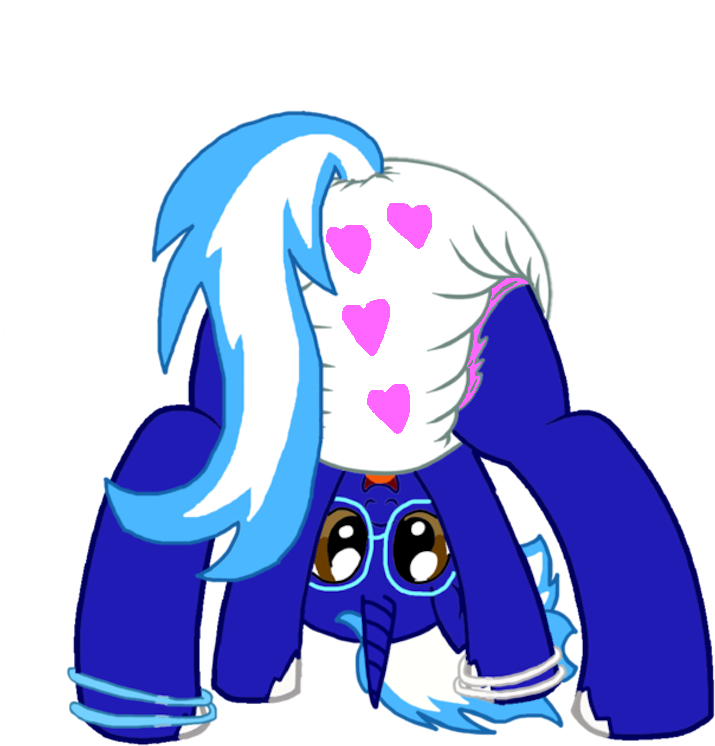 My Oc Blazin' Wearing Mares' Diapers And Showing His - Pony Oc In Diapers (769x768), Png Download