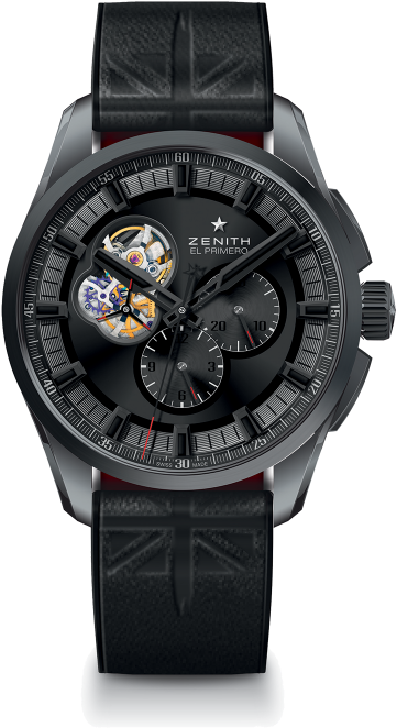 Zenith Rolling Stones El Primero Open - El Primero Chronomaster Rolling Stones Edition (576x662), Png Download