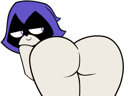 Raven's Butt By Geoguypoeacuyvgcp On Newgrounds - Raven (616x346), Png Download