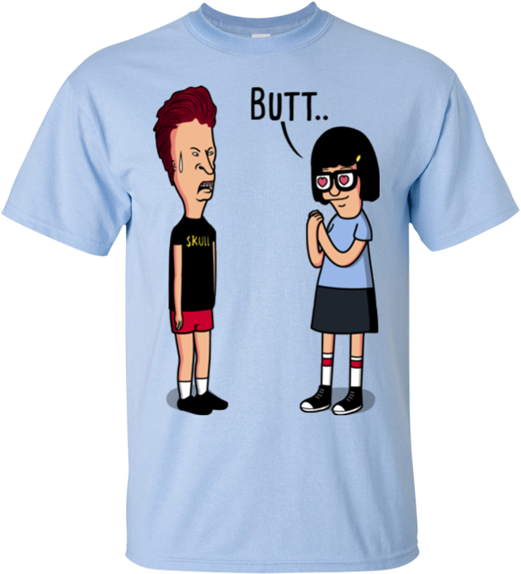 Butt - - T-shirt - Tina Belcher Butthead (1155x1155), Png Download