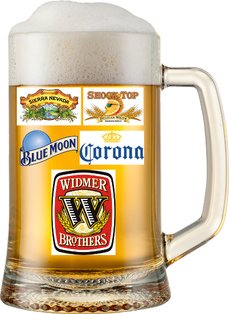 Imported Beer - Widmer Brothers Brewing Company Logo Flat Refrigerator (450x618), Png Download