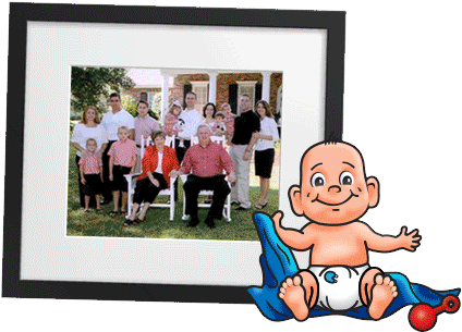 Word Spread About His Magic Diaper Creams And One Day, - Picture Frame (488x322), Png Download