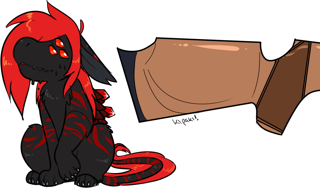 It's Still A Butt Owo Kipaki - Cartoon (1087x640), Png Download