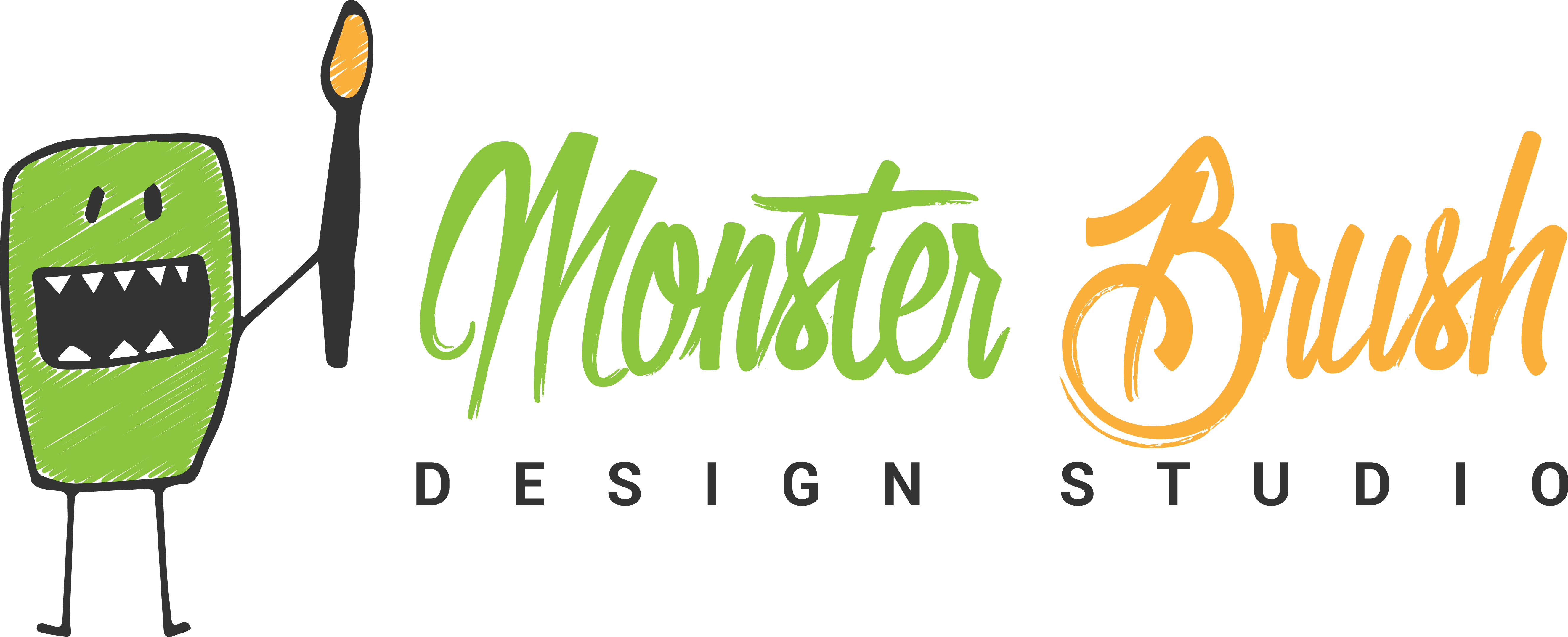 Monster Brush - Motivational Workout Tanks For Women Cute Gym Tops (5295x2151), Png Download