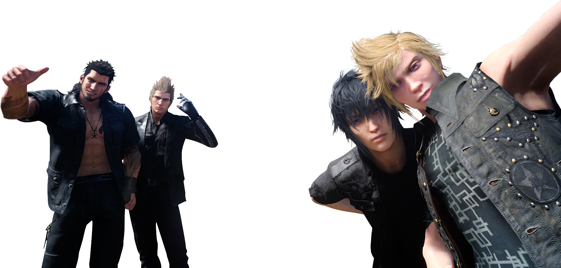 Download - Final Fantasy Xv Prompto Transparent (1920x1080), Png Download