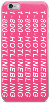 Hotline Bling Iphone Case - Mobile Phone Case (500x500), Png Download