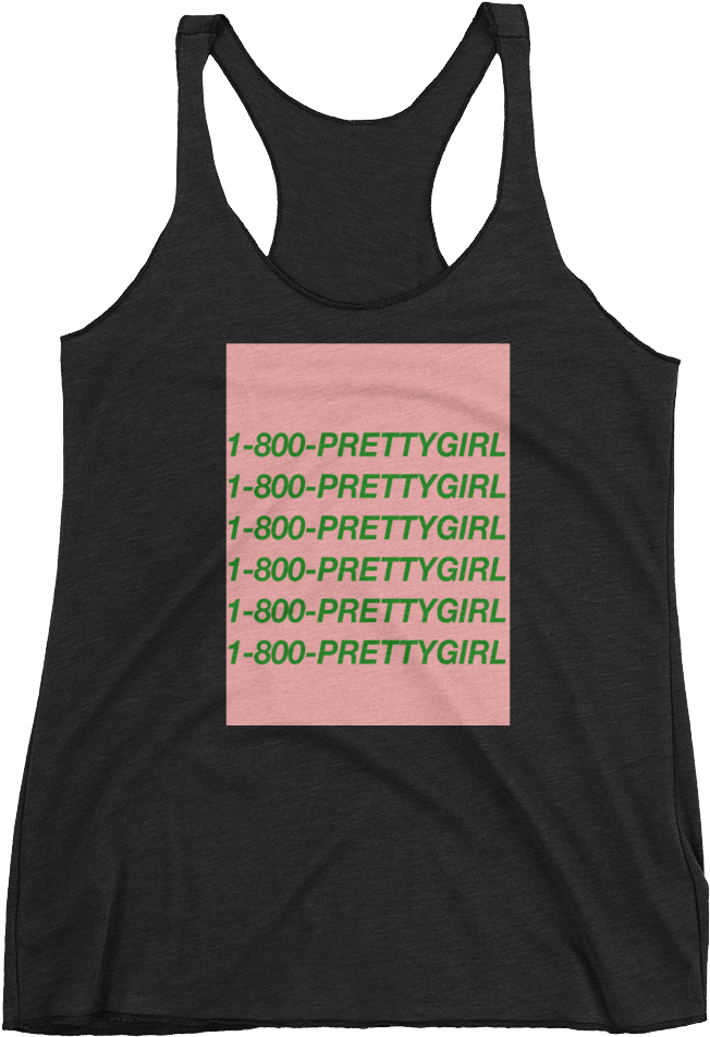 1 800 Prettygirl Hotline Bling Inspired Tank - Ganesh Racerback Tank For Women (1000x1000), Png Download