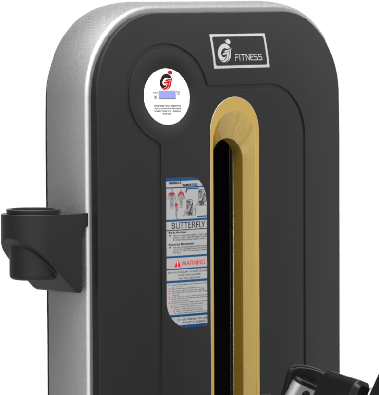 Jg-6825 Biceps Curl/gym Equipment Bicep Curl Exercise - Label (1000x846), Png Download