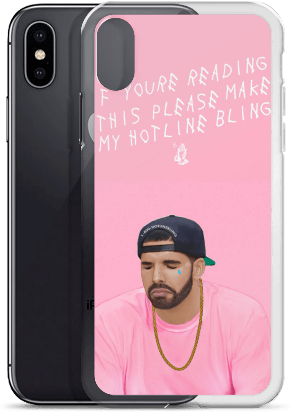 Hotline Bling - Drake Pinkx5992 Htc M10 Case (1000x1000), Png Download