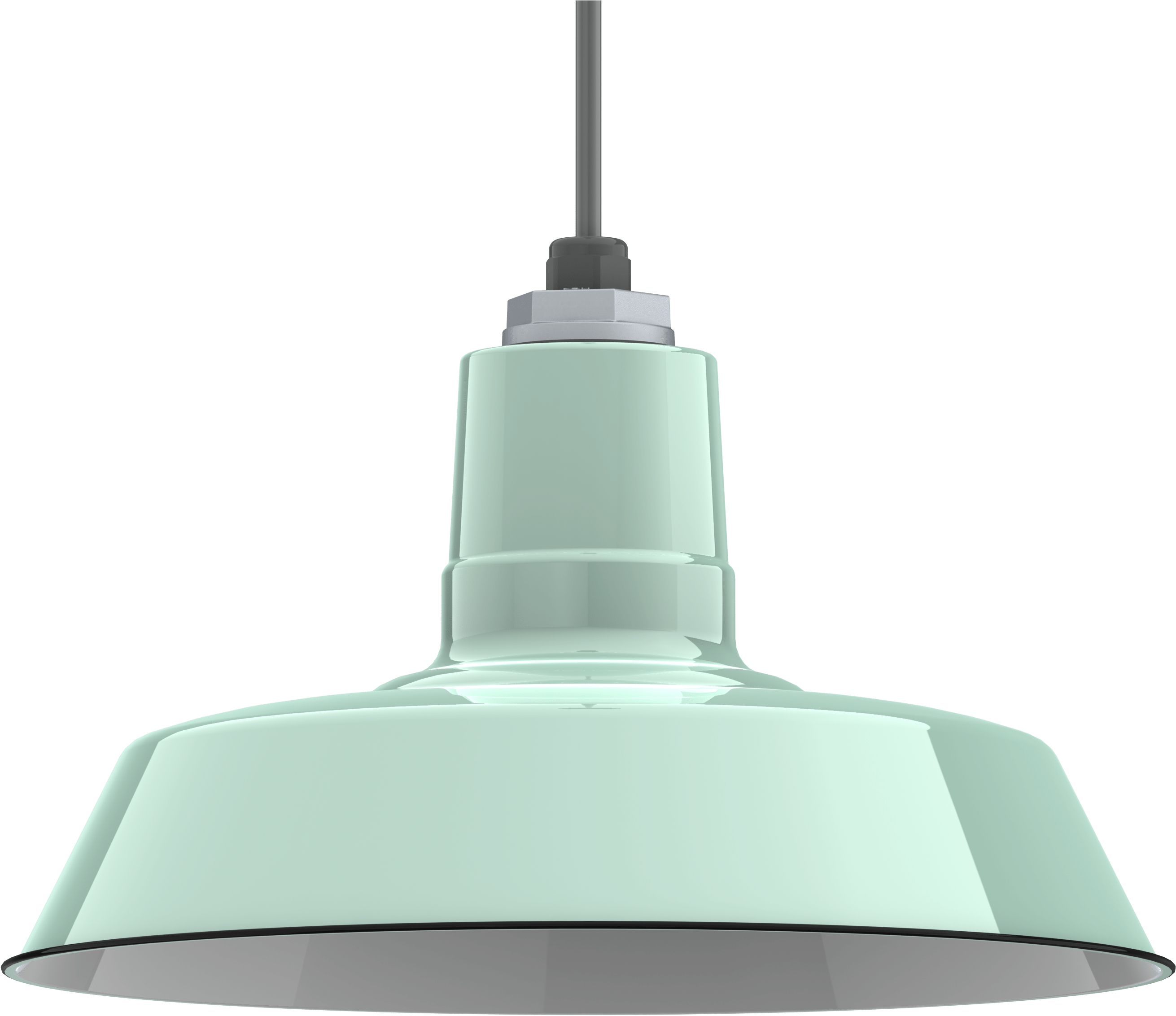 Fixtures Light For Large Led Pendant Lights And Arrangement - Barn Light Electric Jadeite (3000x3000), Png Download