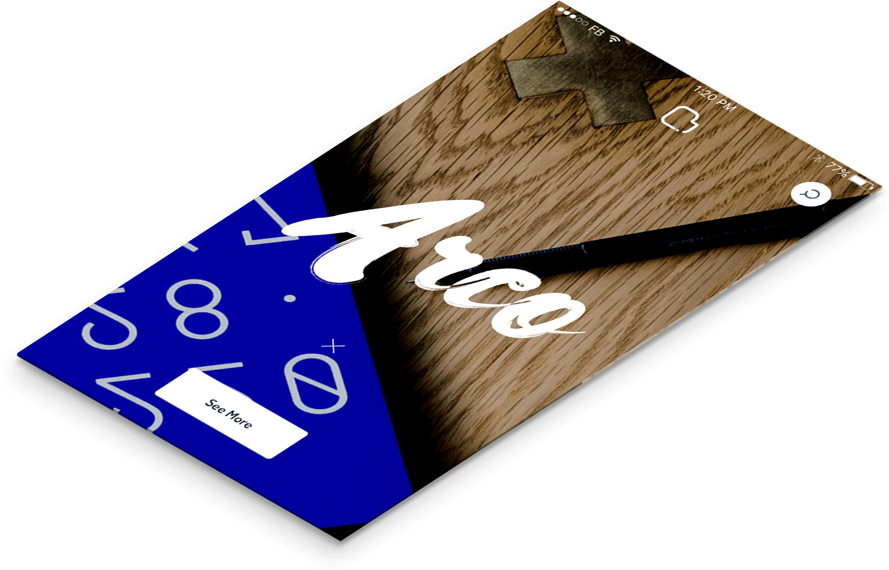 Arco Screen 3 - Plywood (1809x1163), Png Download