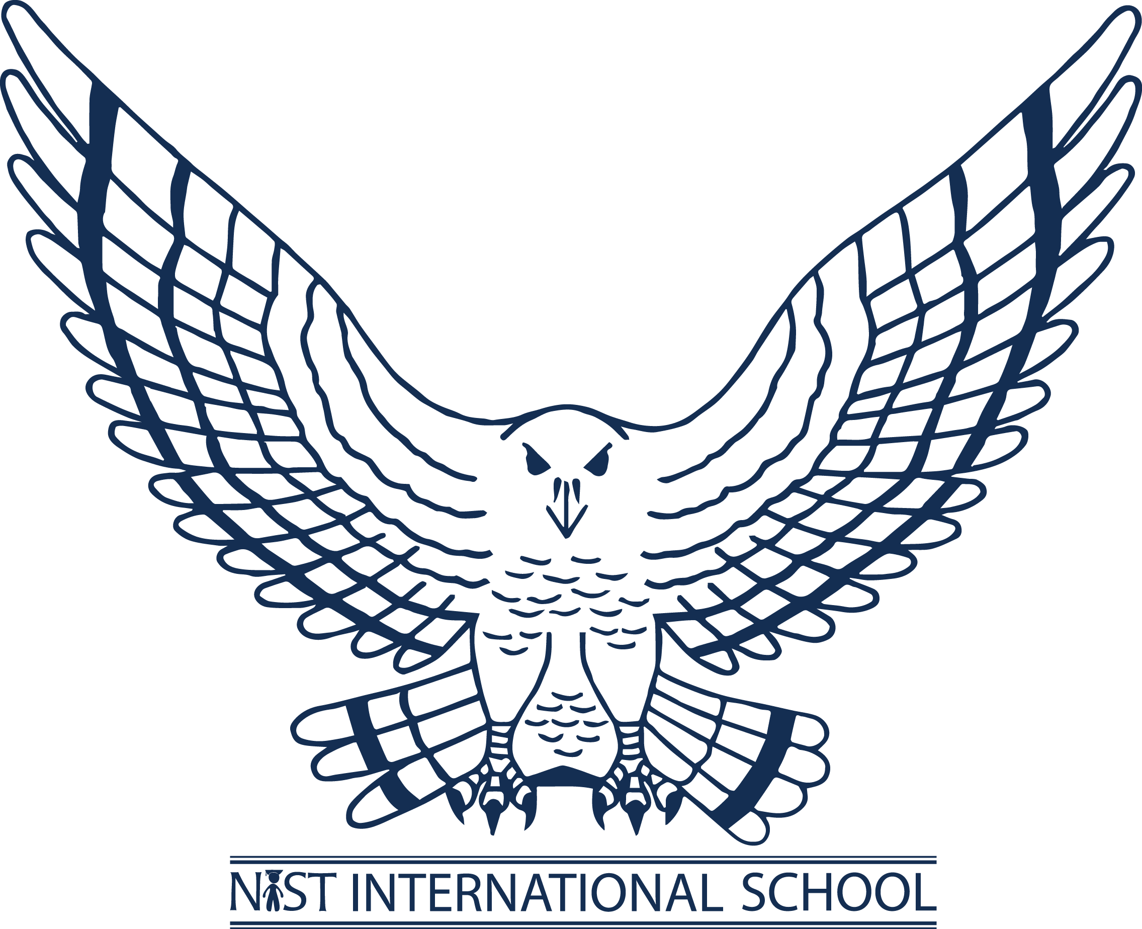 Nist International School Falcons (2271x1847), Png Download
