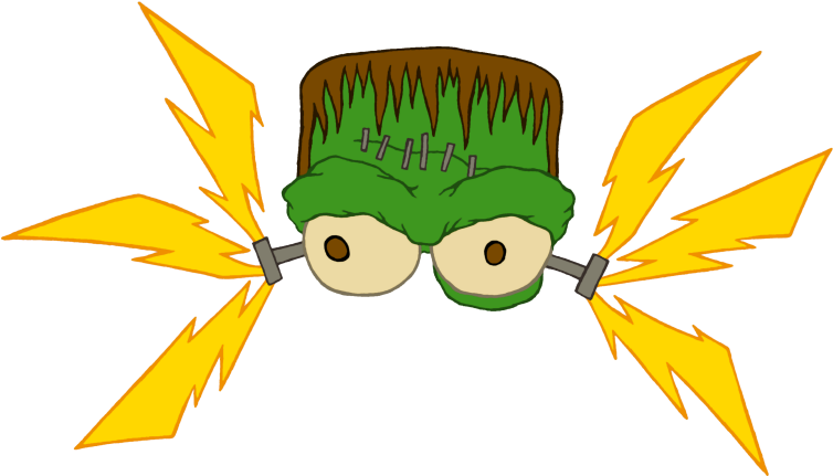 Frankenstein's Electro Swoosh - Halloween Costume (790x460), Png Download
