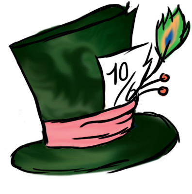 Mad Hatter Hat Png (640x480), Png Download