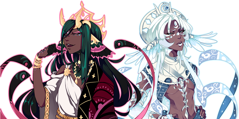 Finished Commission For @hxderu Wipes My Sweat With - Cartoon (1000x476), Png Download