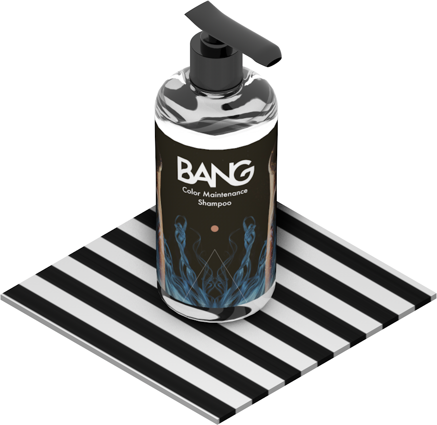 Bang Color Maintenance Shampoo - Hair (897x873), Png Download